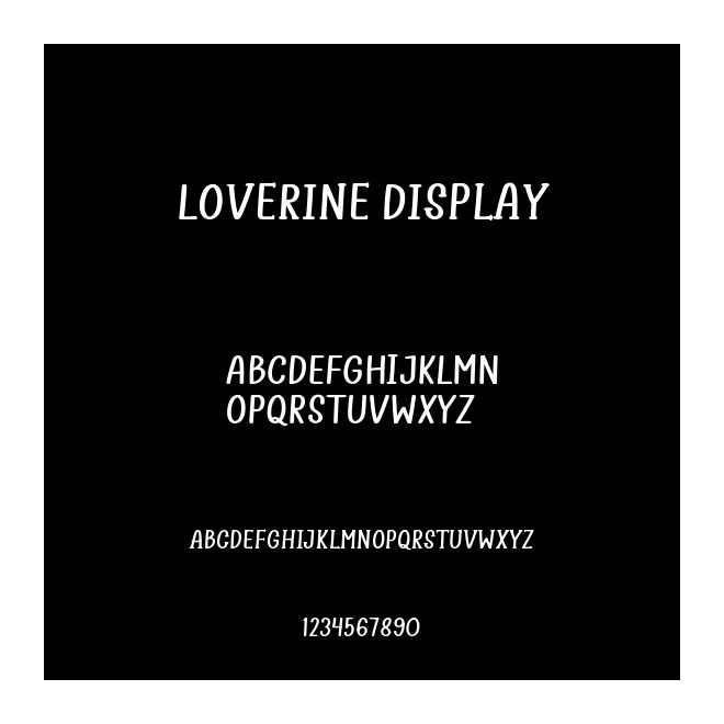 Loverine Display