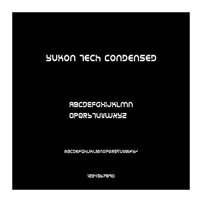 Yukon Tech Condensed