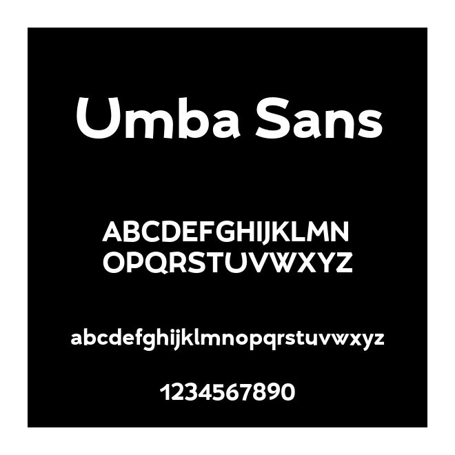 Umba Sans