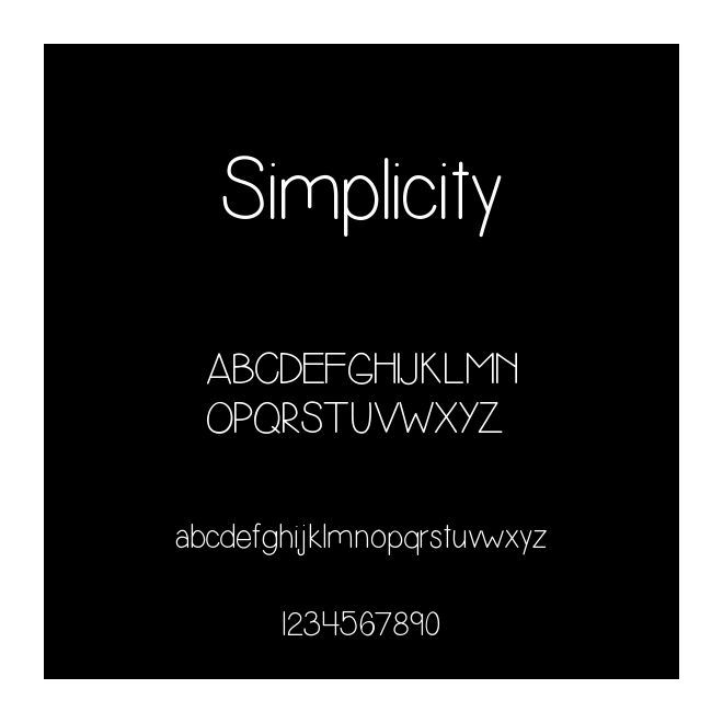 Simplicity
