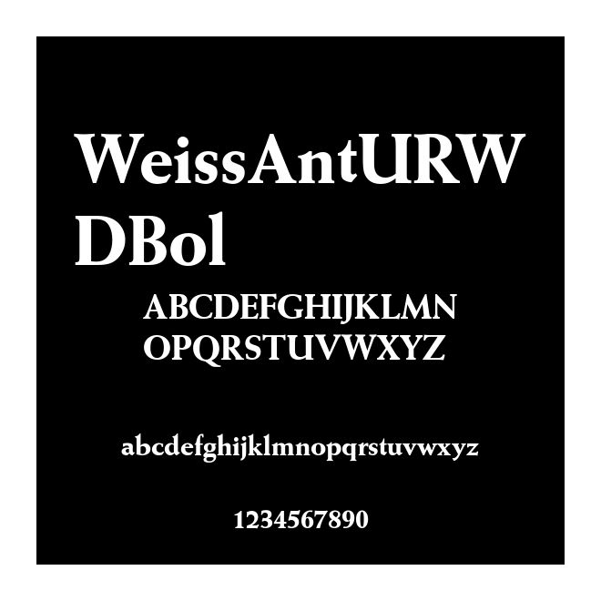 WeissAntURWDBol