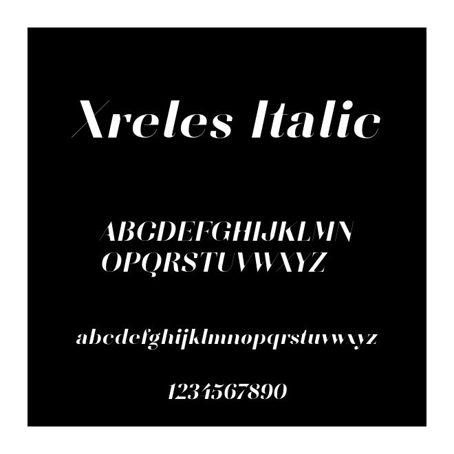 Xreles Italic