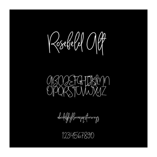 Rosefield Alt