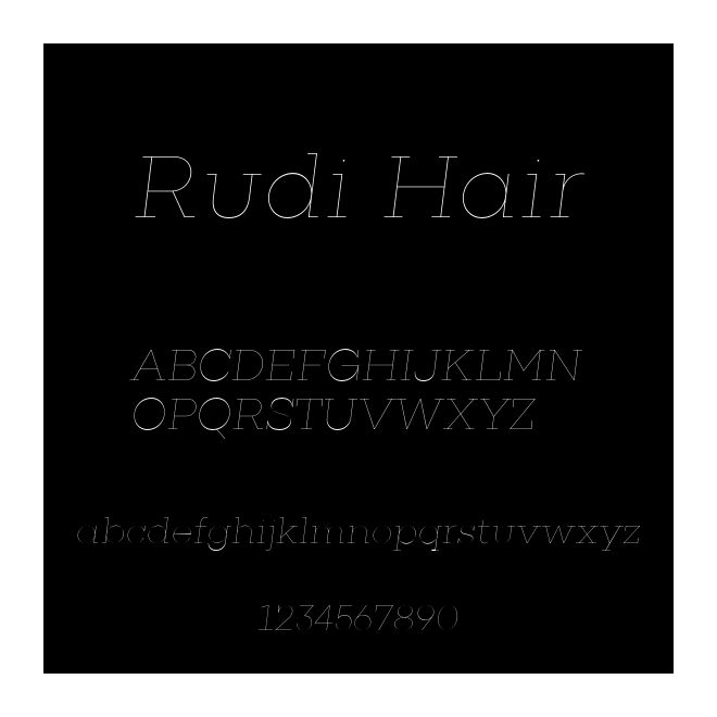 Rudi Hair