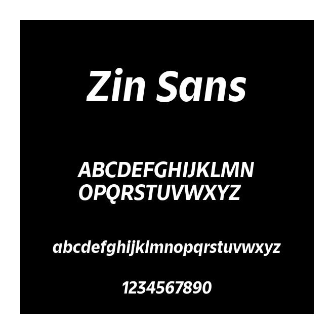 Zin Sans