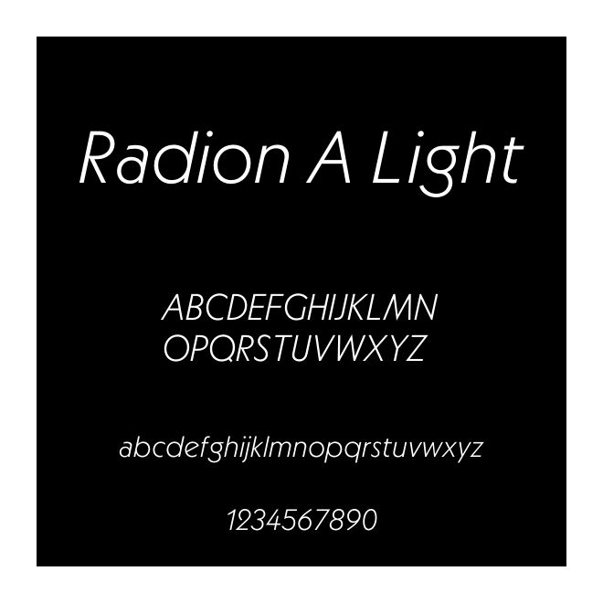 Radion A Light