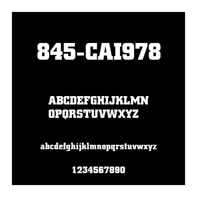 845-CAI978