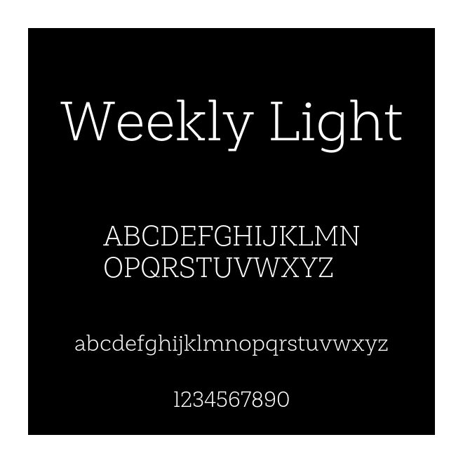Weekly Light