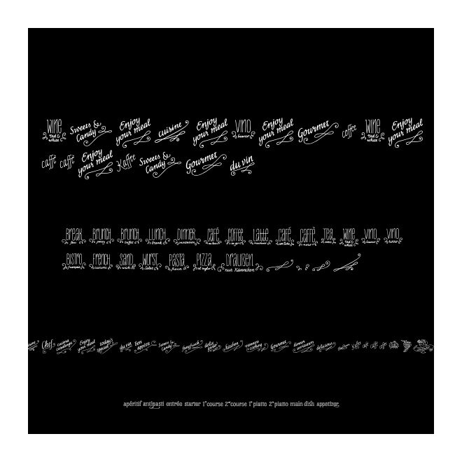 LiebeMenuLettering
