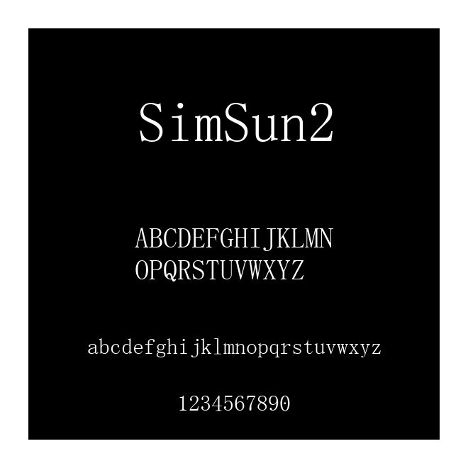 SimSun2