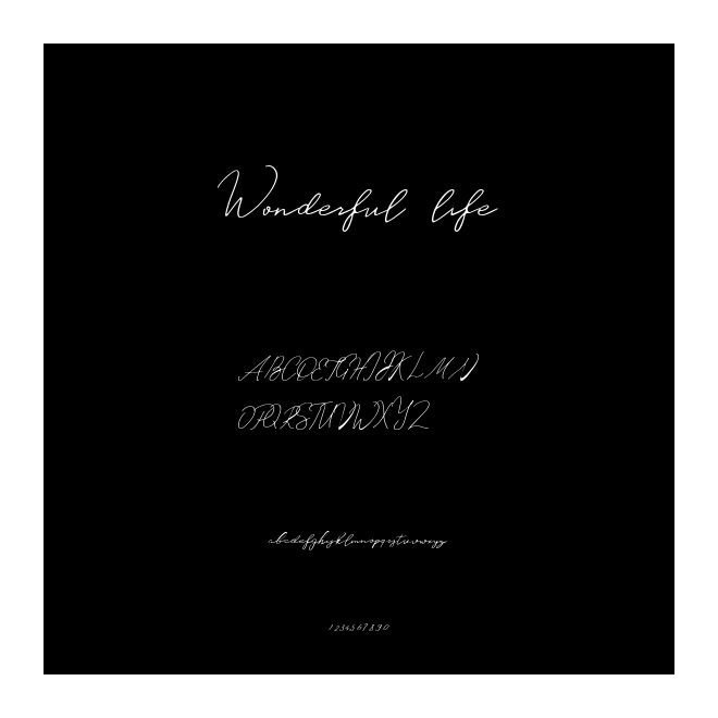 Wonderful life