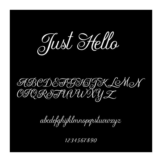 Just Hello