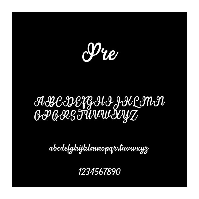 Pre
