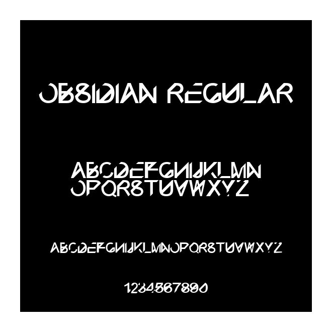 Obsidian Regular