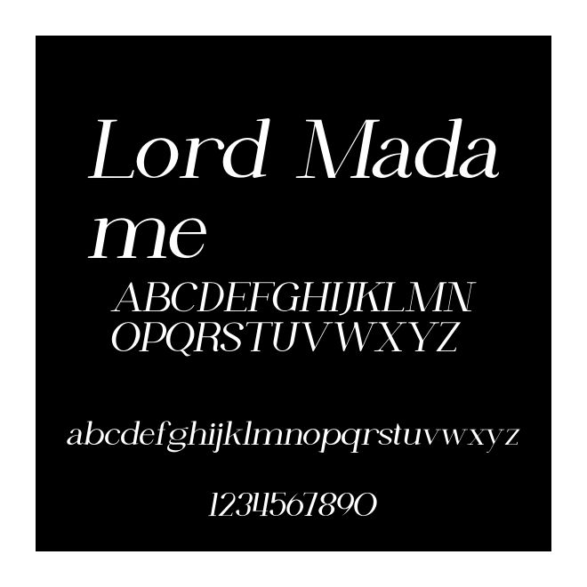 Lord Madame