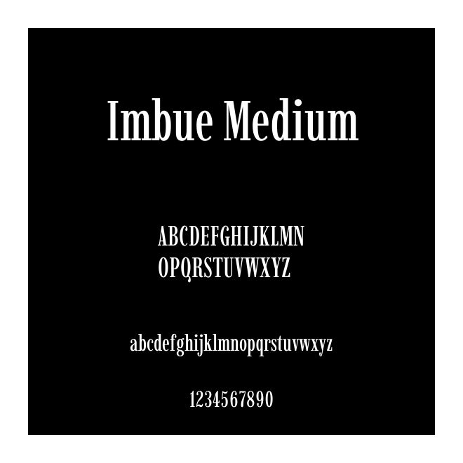 Imbue Medium