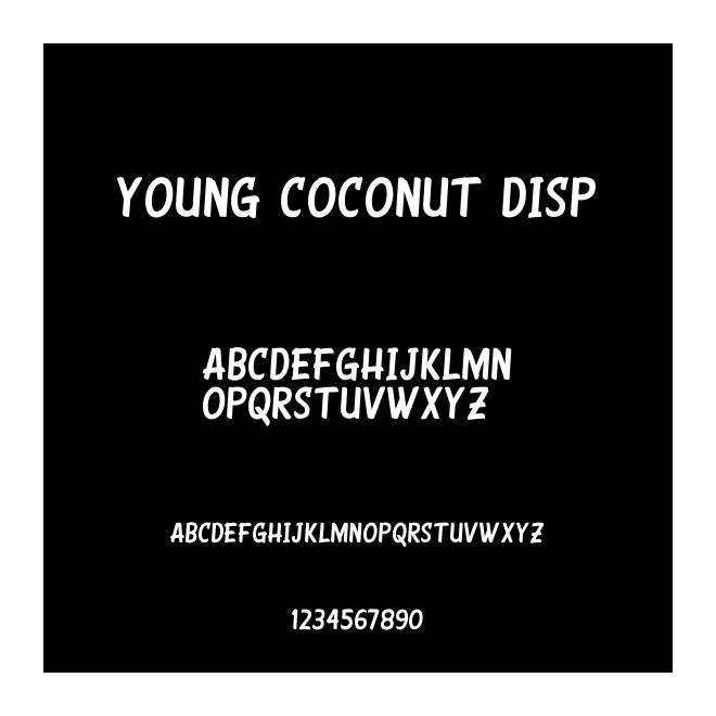 Young Coconut Disp
