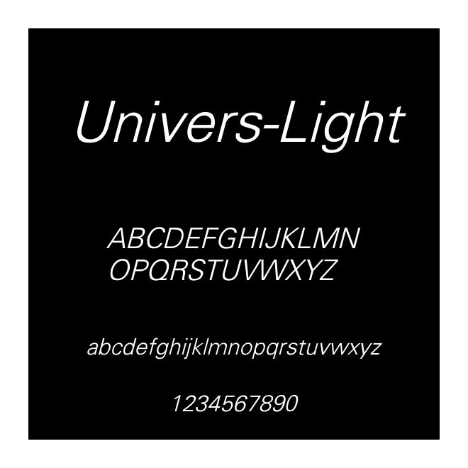 Univers-Light
