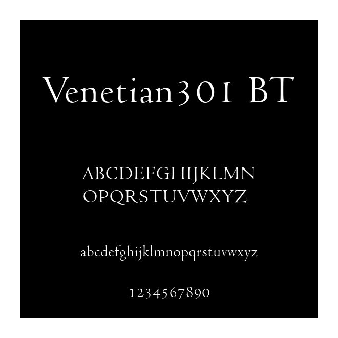 Venetian301 BT