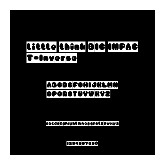 little think BIG IMPACT-Inverse