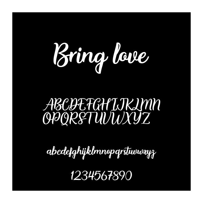 Bring love