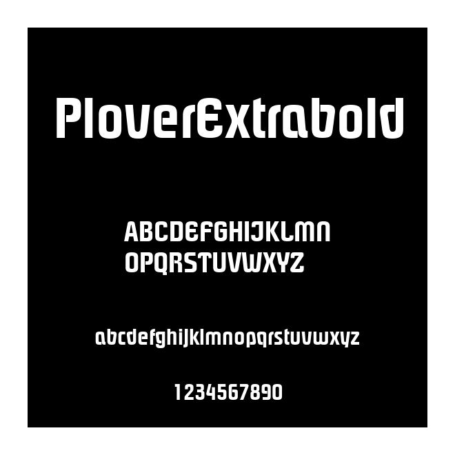 PloverExtrabold