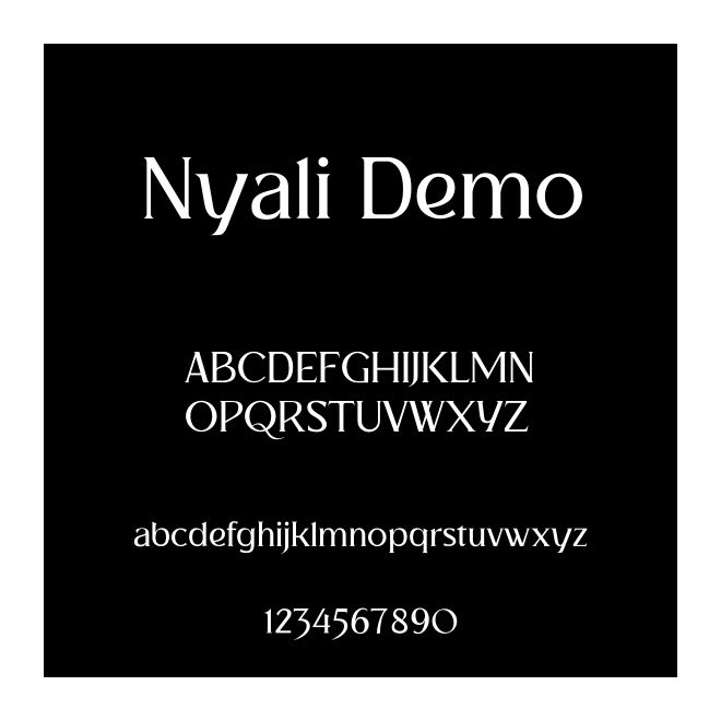 Nyali Demo