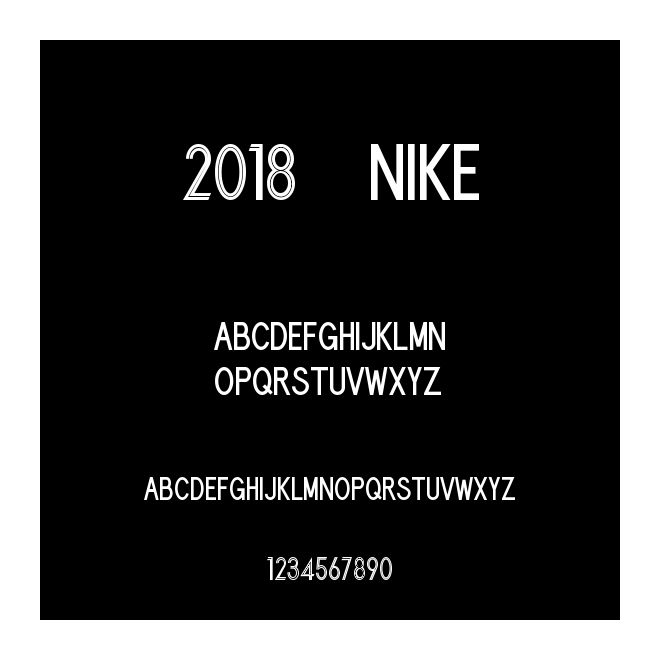 2018 耐克通用 Nike