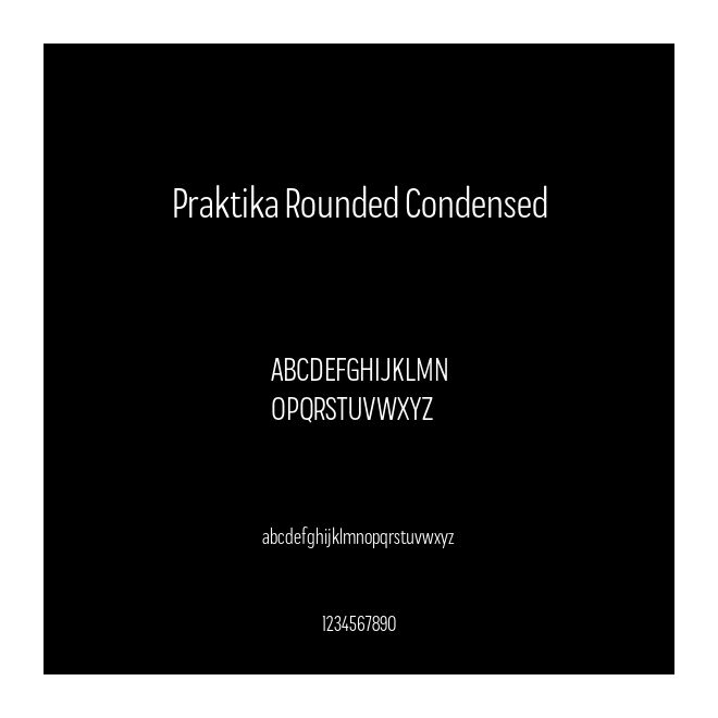 Praktika Rounded Condensed