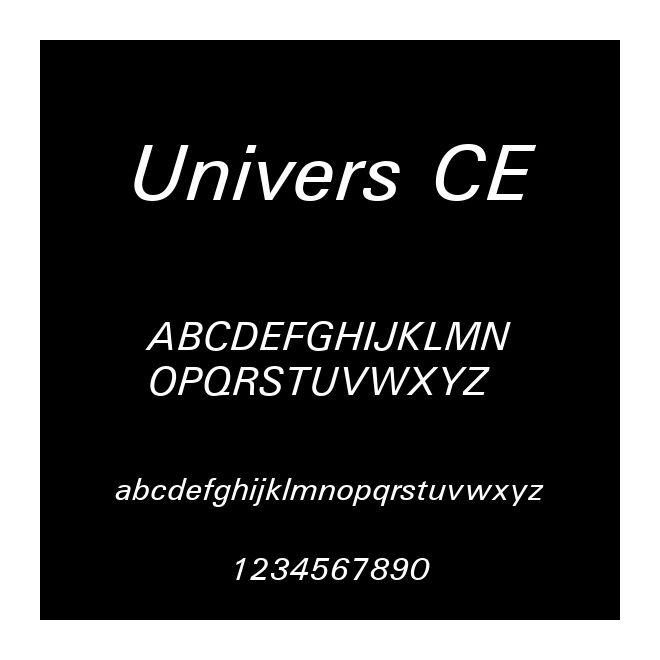 Univers CE