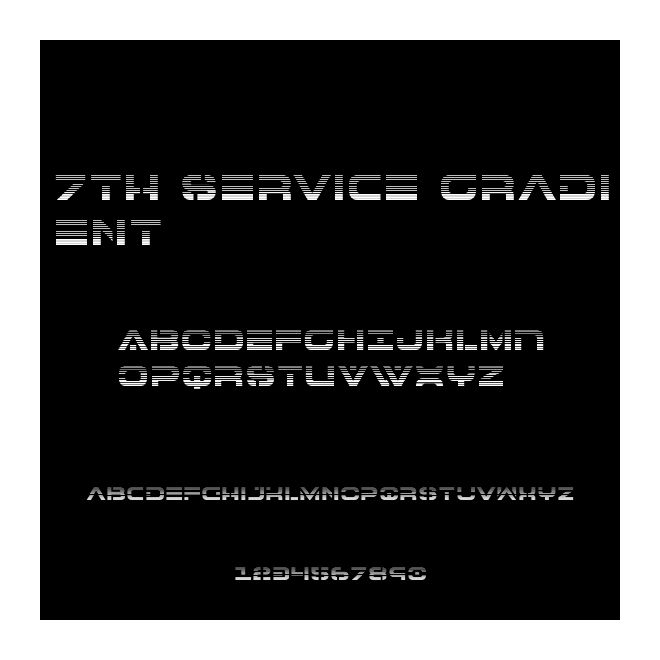 7th Service Gradient