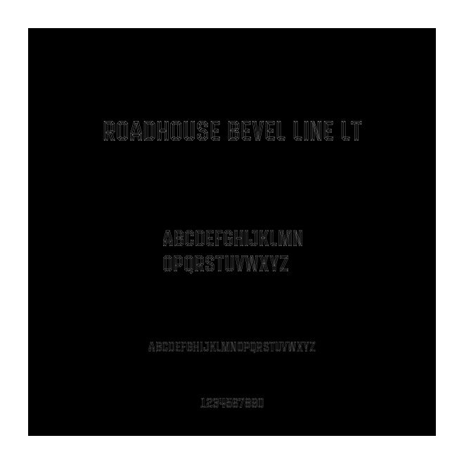 Roadhouse Bevel Line Lt