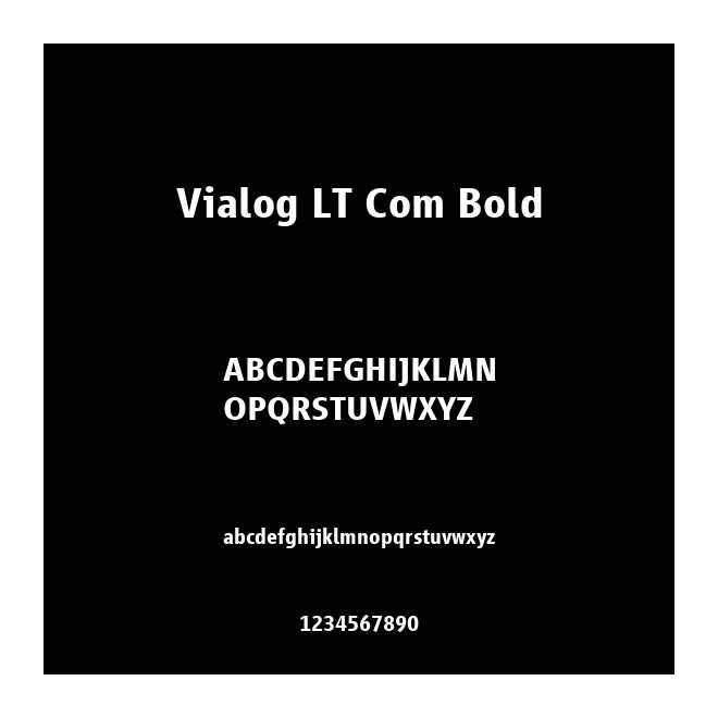 Vialog LT Com Bold