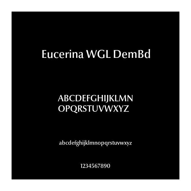 Eucerina WGL DemBd