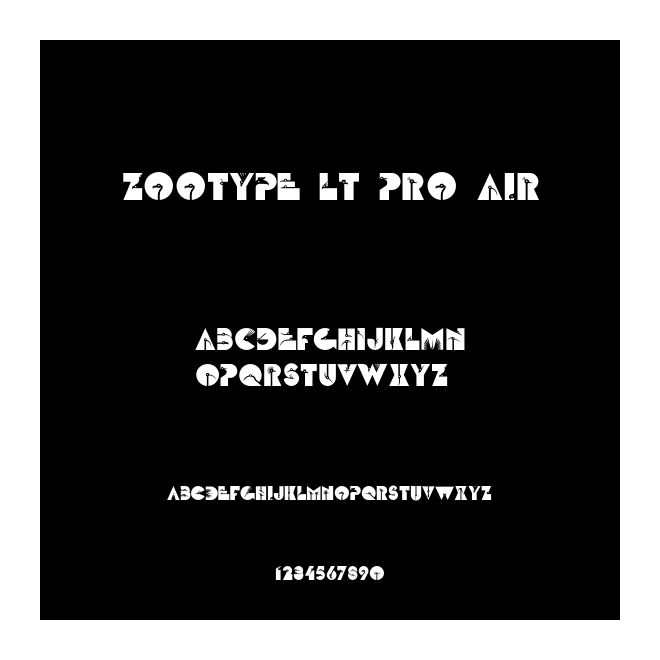 Zootype LT Pro Air