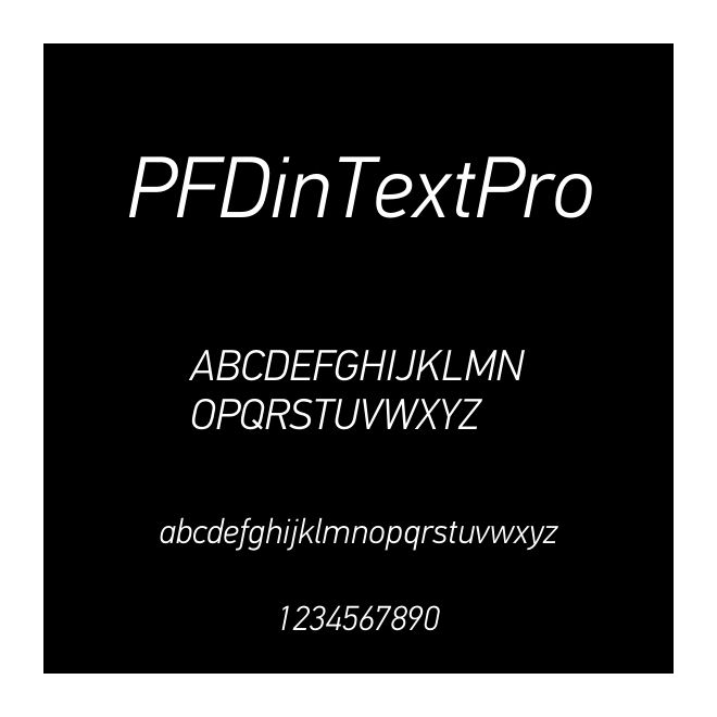 PFDinTextPro