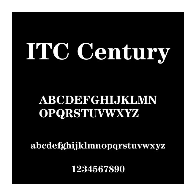 ITC Century