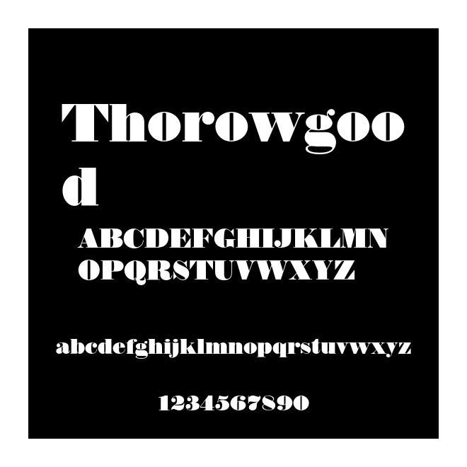 Thorowgood