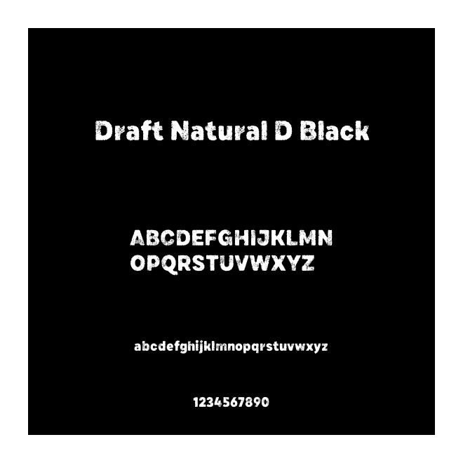 Draft Natural D Black