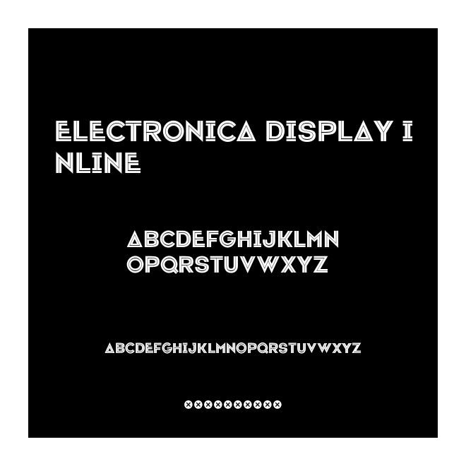 Electronica Display Inline