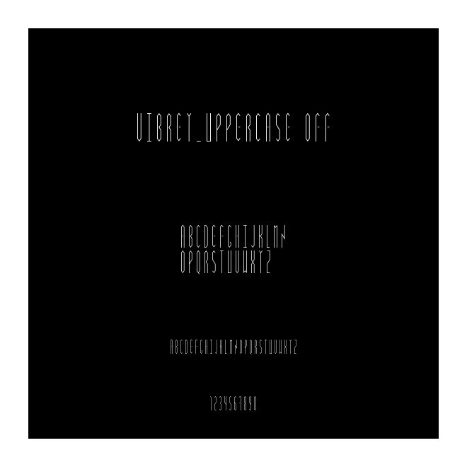 Vibrey_uppercase off