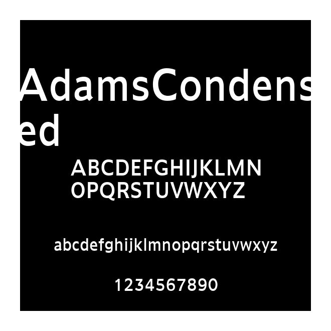 AdamsCondensed