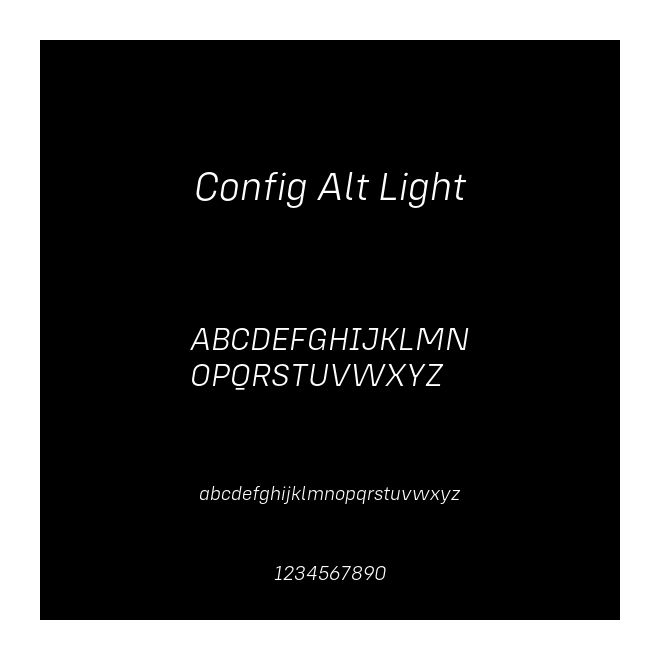 Config Alt Light