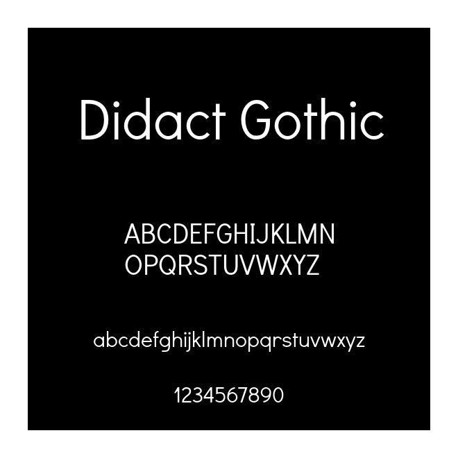 Didact Gothic