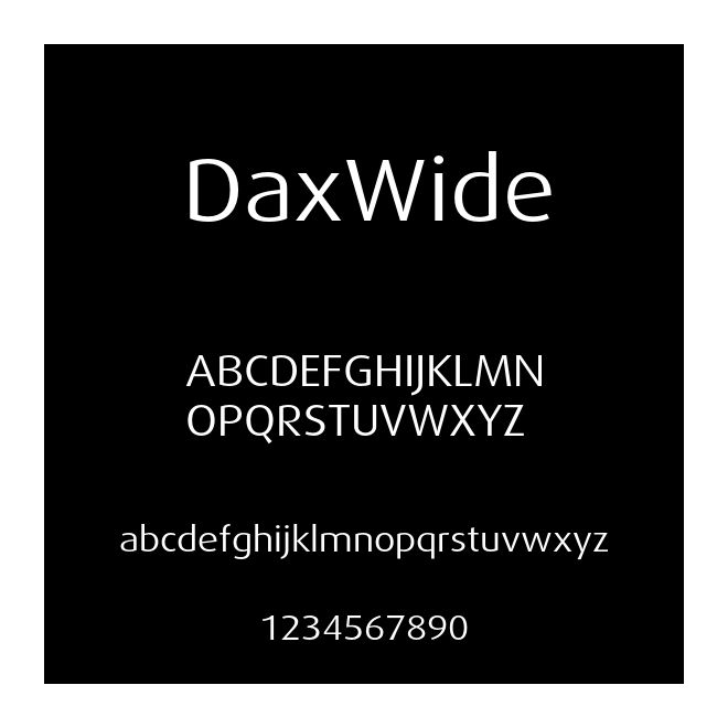 DaxWide