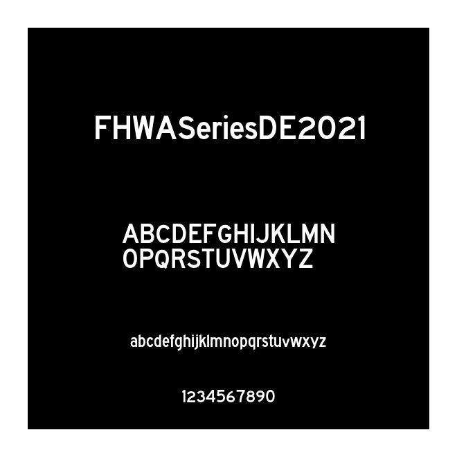 FHWASeriesDE2021