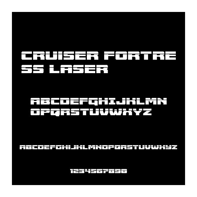 Cruiser Fortress Laser