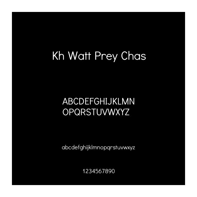 Kh Watt Prey Chas