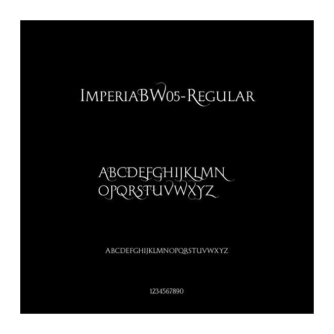 ImperiaBW05-Regular