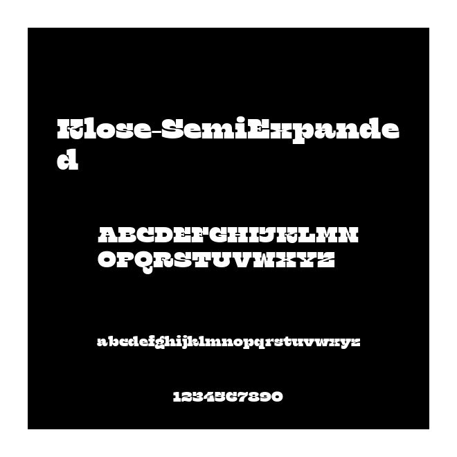 Klose-SemiExpanded